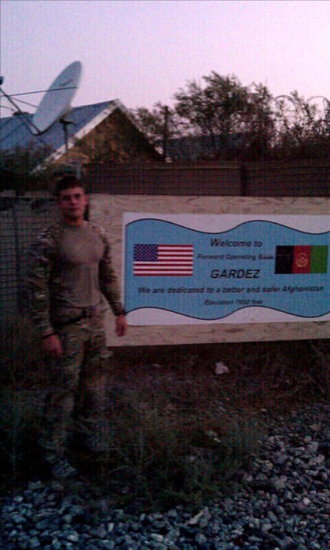 Forward Operating Base Gardez, Afghanistan.